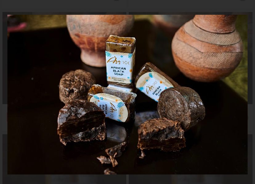 Handcrafted African Black Soap